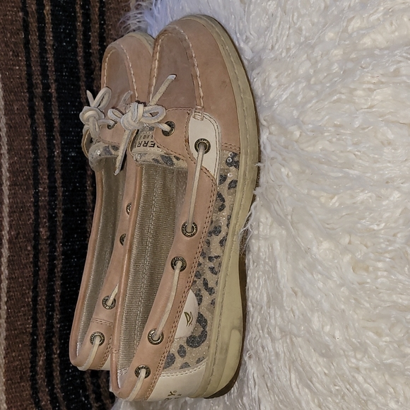 Sperry Top Sider Angelfish cheetah sequins - Picture 3 of 8